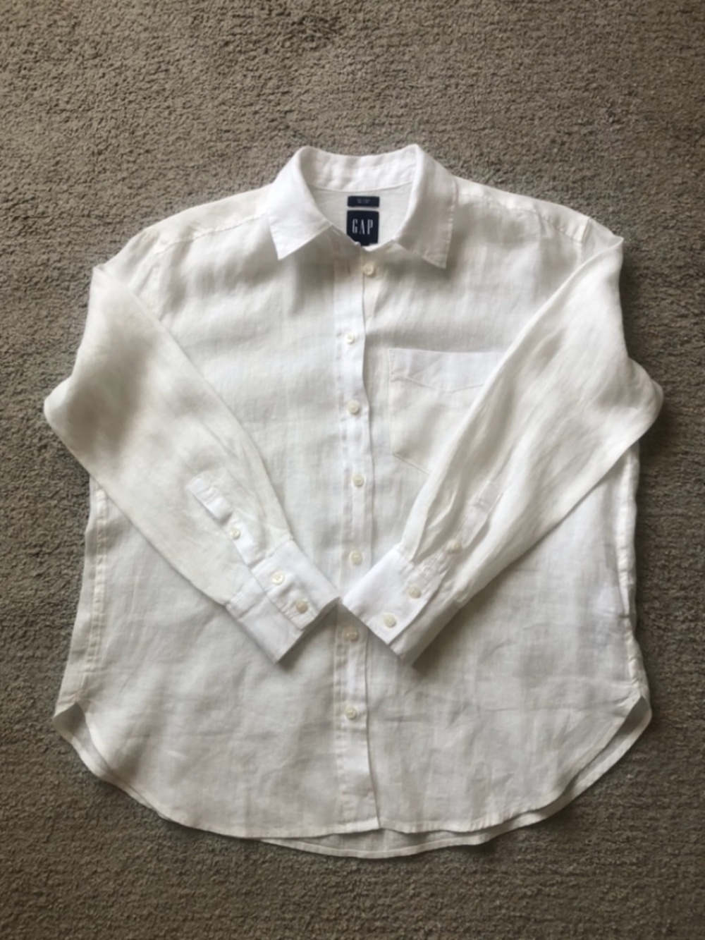 GAP 100% Linen Shirt.NWOT.